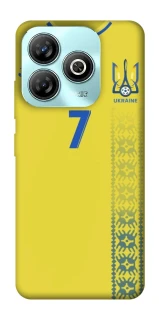 Чехол на ZTE Blade A75 4G UA-Football ver.3 фото 1 из 1