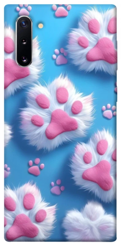 Чехол на Samsung Galaxy Note 10 Cat paw фото 1 из 1