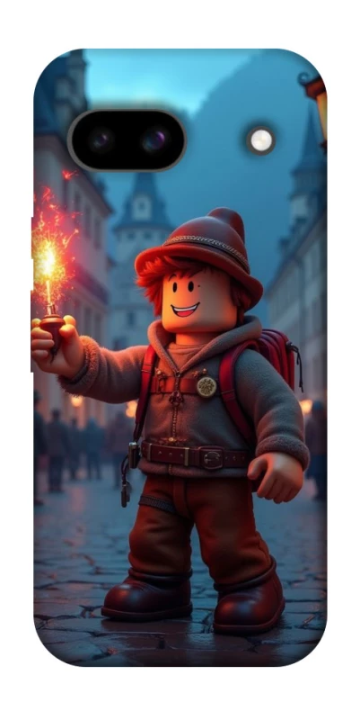 Чохол на Google Pixel 8a Roblox Fire Logo Blue Flames фото 1 з 1