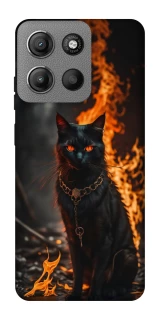 Чохол на Motorola Moto G15 Power Вогняний кіт фото 1 з 1