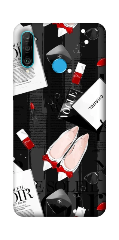 Чехол на Huawei P30 lite Fashion collage ver.4 фото 1 из 1