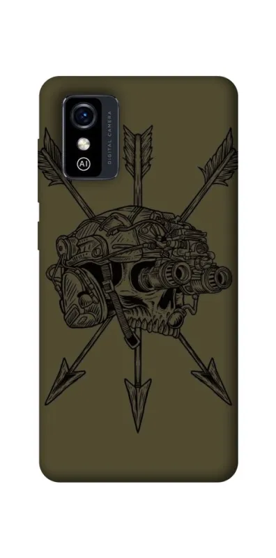Чохол на ZTE Blade L9 Mil skull фото 1 з 1