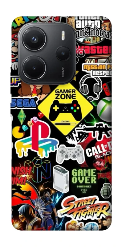 Чохол на Xiaomi Redmi Note 14 4G (Int. version) Gamer Zone фото 1 з 1