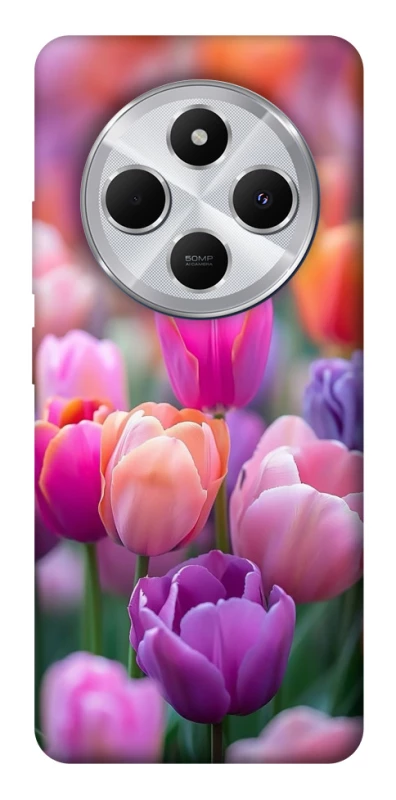 Чохол на Xiaomi Redmi 14C / Poco C75 Тюльпанове поле фото 1 з 1