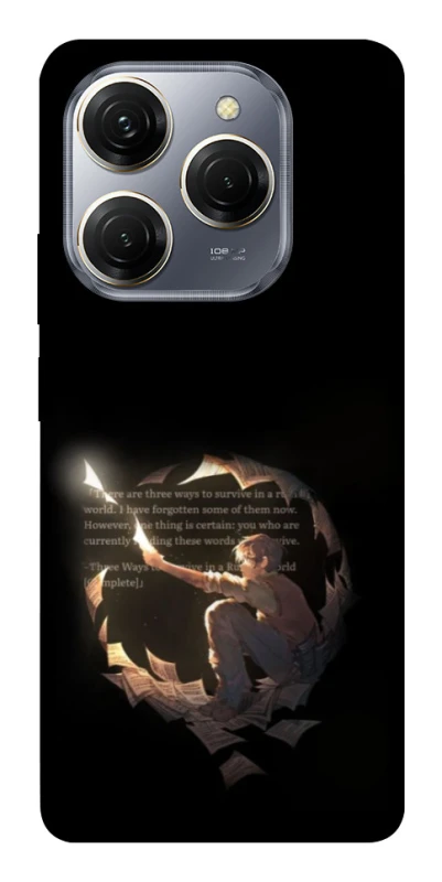 Чохол на TECNO Spark 20 Pro Omniscient Reader's v2 фото 1 з 1