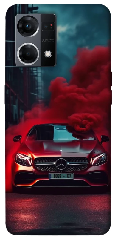 Чохол на Oppo Reno 7 4G Mercedes in smoke фото 1 з 1