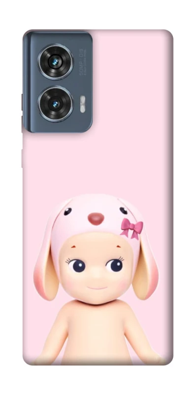 Чохол на Motorola Edge 50 Pink Ribbon Hop фото 1 з 1