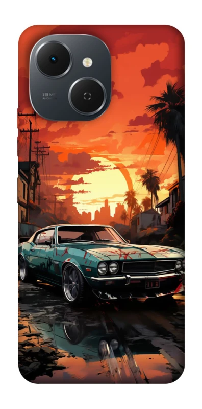 Чехол на TECNO Spark 40C Car at sunset фото 1 из 1