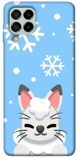 Чохол на Samsung Galaxy M53 5G Adopt Me Snow Kitty Smile фото 1 з 1