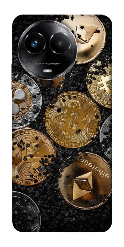 Чохол на Realme C67 4G Many coins v2 фото 1 з 1