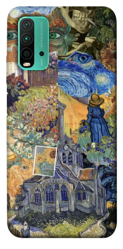 Чохол на Xiaomi Redmi Note 9 4G / Redmi 9 Power Van Gogh collage фото 1 з 1