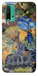 Чохол на Xiaomi Redmi Note 9 4G / Redmi 9 Power Van Gogh collage фото 1 з 1