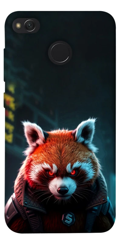 Чохол на Xiaomi Redmi 4X Cyber Red Panda фото 1 з 1