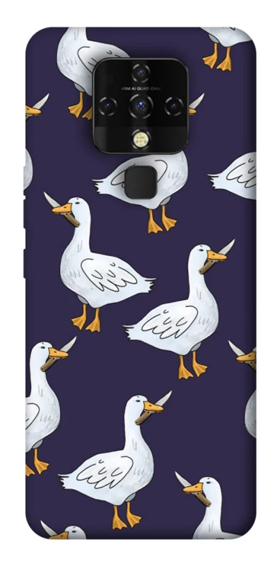 Чохол на TECNO Camon 16 SE Гуси з претензією фото 1 з 1