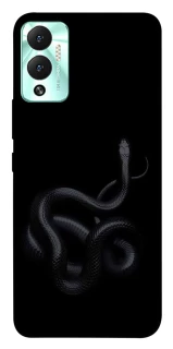 Чохол на Infinix Hot 12 Play Black snake фото 1 з 1