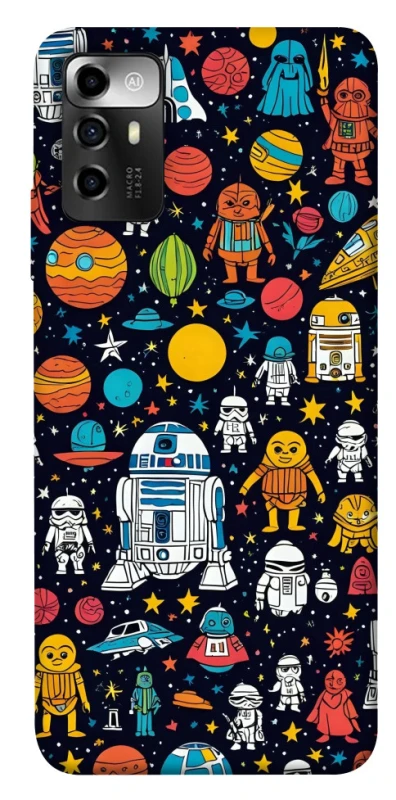 Чехол на ZTE Blade A72 Star Wars background ver.2 фото 1 из 1