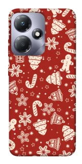 Чехол на Infinix Hot 30i Новогодний v3 фото 1 из 1