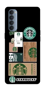 Чохол на Oppo Reno 4 Pro Starbucks coffee фото 1 з 1