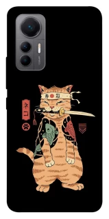 Чохол на Xiaomi 12 Lite Кіт-самурай фото 1 з 1