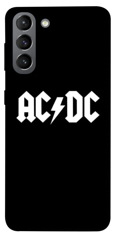 Чохол на Samsung Galaxy S21 AC/DC logo фото 1 Чохол на Samsung Galaxy S21 AC/DC logo фото 1 з 1