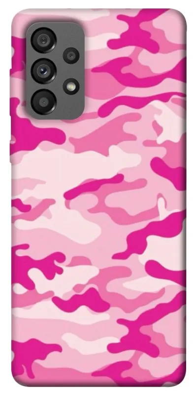 Чехол на Samsung Galaxy A73 5G camouflage pink фото 1 из 1