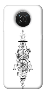 Чехол на Nokia X10 / X20 Tattoo ver.7 фото 1 из 1