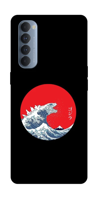 Чехол на Oppo Reno 4 Pro Волны Японии фото 1 из 1