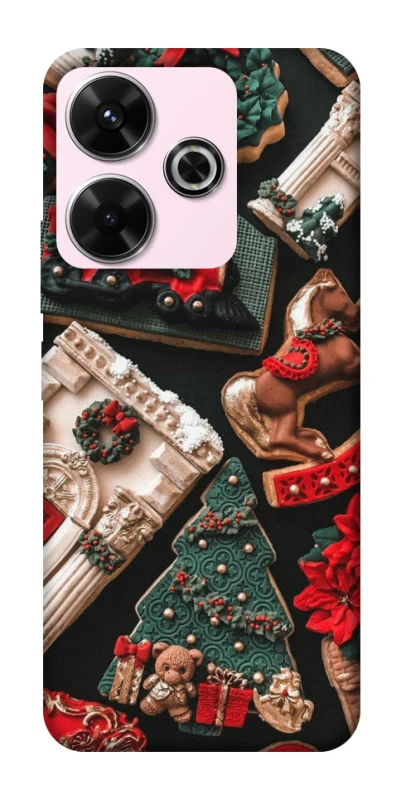 Чохол на Xiaomi Poco M6 4G Новорічний v20 фото 1 з 1