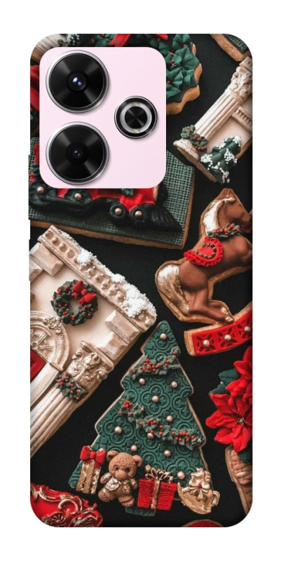 Чохол на Xiaomi Redmi 13 4G Новорічний v20 фото 1 з 1