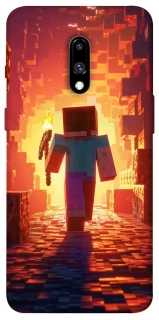 Чохол на OnePlus 7 Minecraft adventure фото 1 з 1