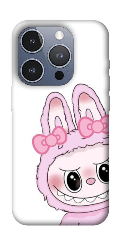 Чохол на Apple iPhone 16 Pro Labubu White фото 1 з 1