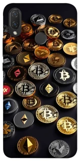 Чехол на Huawei P Smart+ (nova 3i) Many coins фото 1 из 1