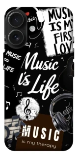 Чохол на Apple iPhone 17 (6.3") Music is Life фото 1 з 1