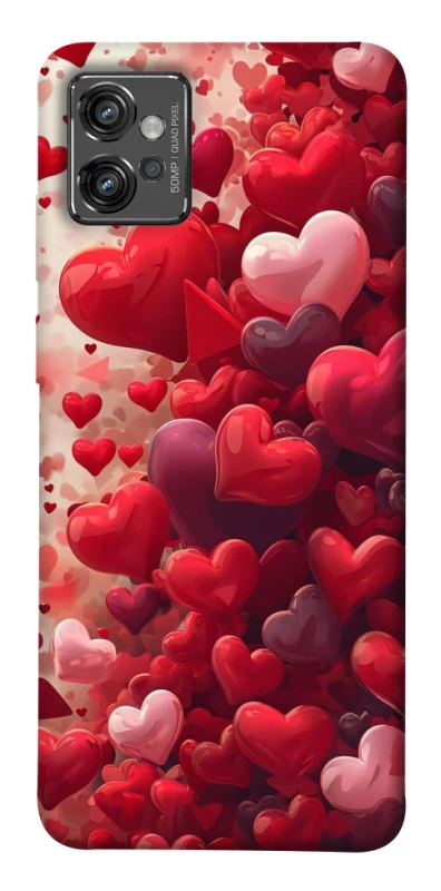 Чохол на Motorola Moto G32 Many hearts фото 1 з 1