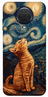 Чохол на Nokia G20 / G10 / 6.3 van gogh cat фото 1 з 1