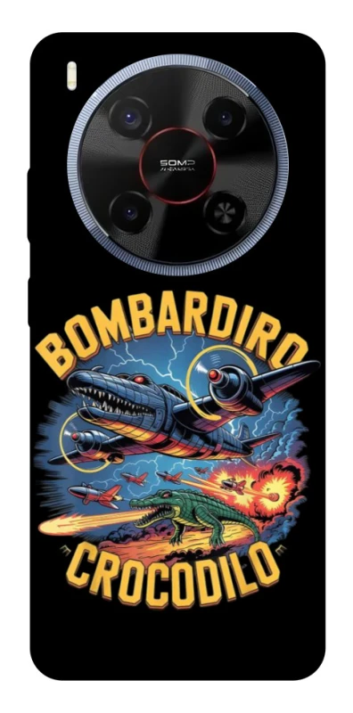 Чохол на ZTE Blade V70 Max Bombardino Crocodilo v2 фото 1 з 1