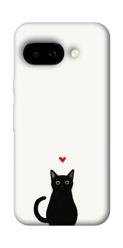 Чохол на Google Pixel 9a cat in love фото 1 Чохол на Google Pixel 9a cat in love фото 1 з 1
