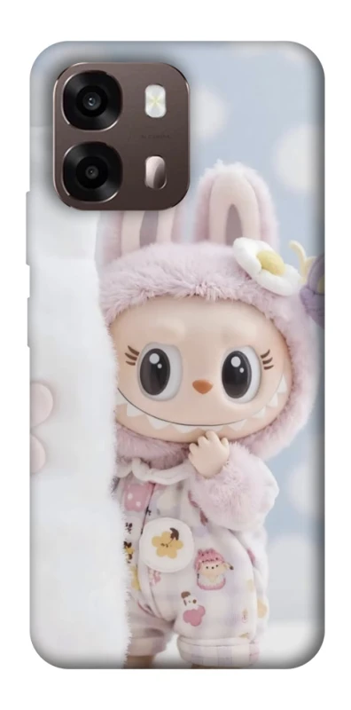 Чехол на Oppo A6 Labubu Happy фото 1 из 2