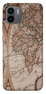 Чехол на Xiaomi Redmi A1+ / Poco C50 / A2+ Карта путешествий фото 1 из 1