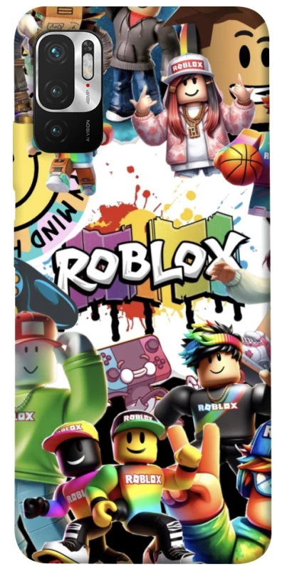 Чохол на Xiaomi Redmi Note 10 5G Roblox Characters Collage фото 1 з 1