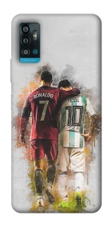 Чохол на ZTE Blade A71 Ronaldo та Messi фото 1 з 1