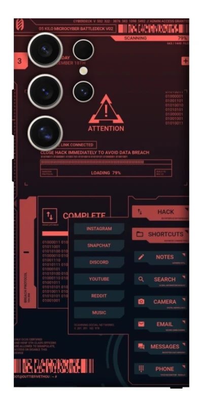 Чохол на Samsung Galaxy S25 Ultra Attention фото 1 з 1