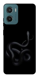 Чехол на Motorola Moto G06 Black snake фото 1 из 1