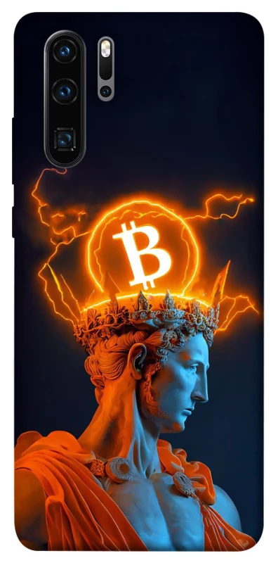 Чехол на Huawei P30 Pro Bitcoin God фото 1 из 1