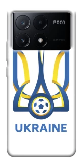 Чохол на Xiaomi Poco X6 Футбольний Герб v2 фото 1 з 1
