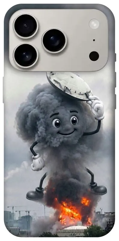Чохол на Apple iPhone 18 Pro Moscow never sleeps ver.3 фото 2 з 2