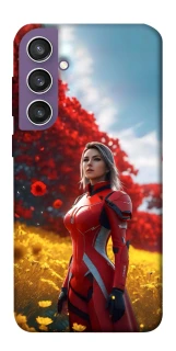 Чехол на Samsung Galaxy S23 FE Cyber space girl ver.5 фото 1 из 1