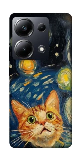 Чехол на Xiaomi Poco M6 Pro 4G paint cat фото 1 из 1