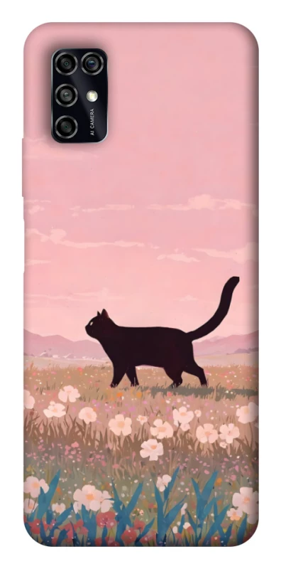 Чохол на ZTE Blade V2020 Smart cat on a field фото 1 з 1