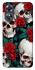 Чохол на Oppo A17 skull and rose фото 1 з 1